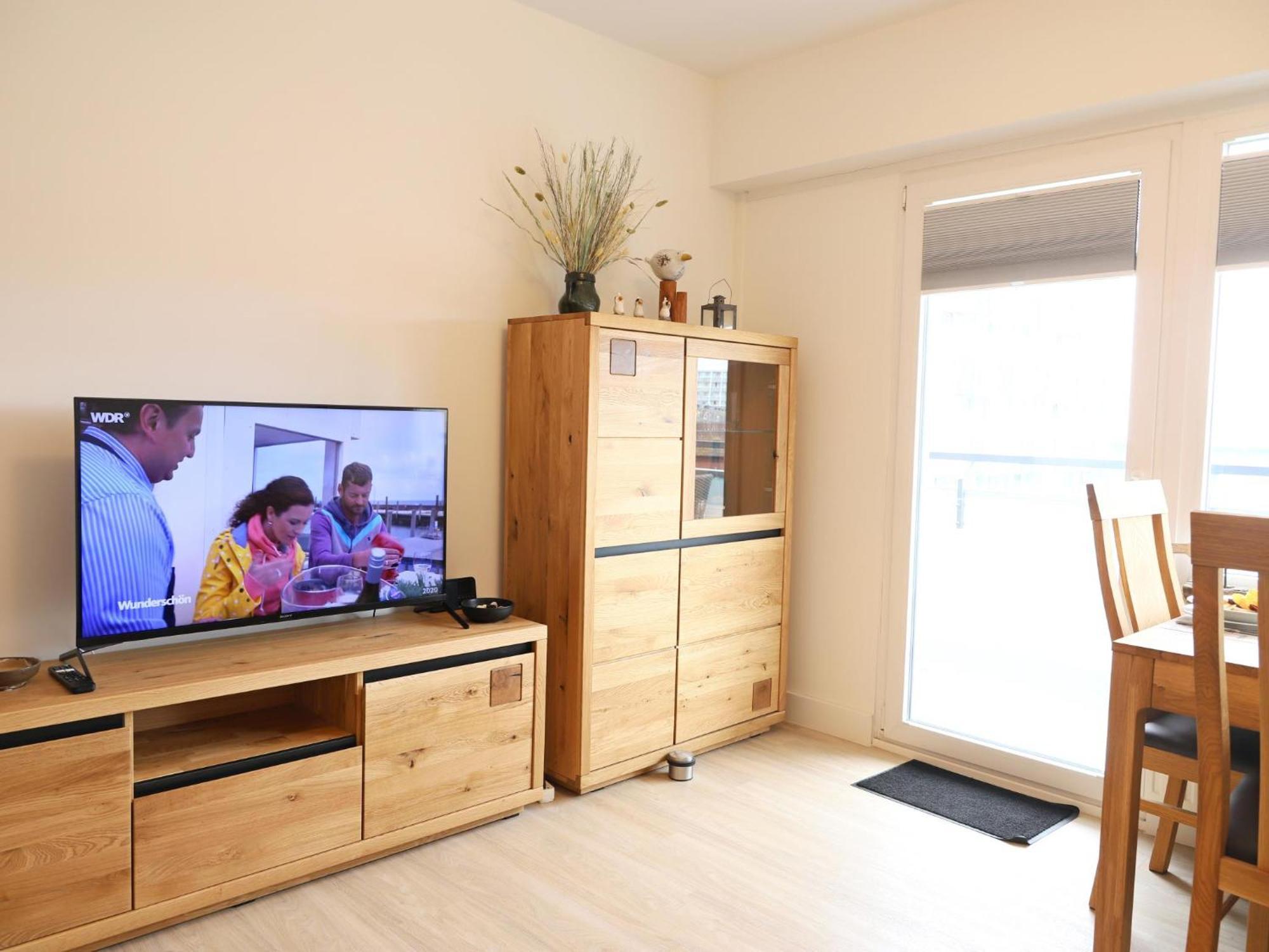 Einfaches 2-Zimmer-Appartement mit Balkon. Westerland Exterior foto